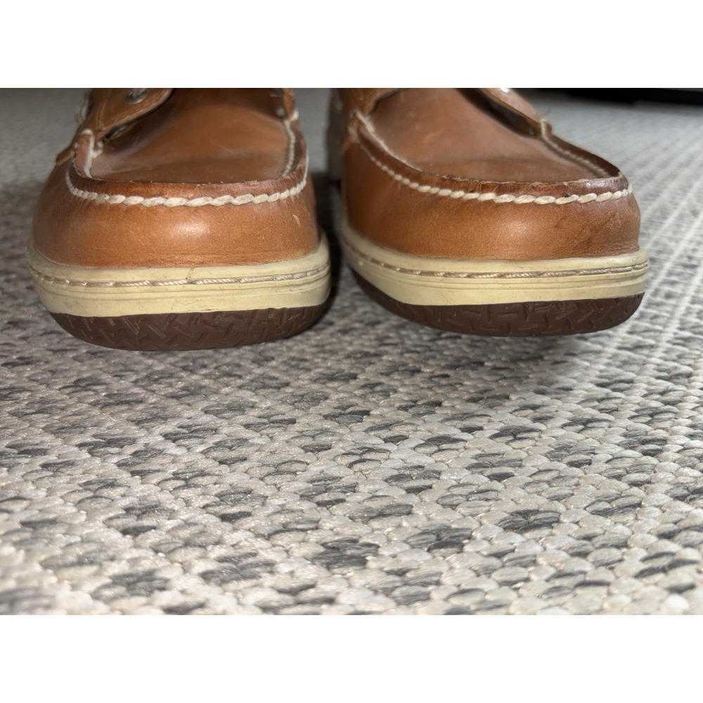 Sperry Topsider Men's 11.5 Billfish 3 Eye Boat Loafers Leather Shoes Preppy New - Picture 11 of 16